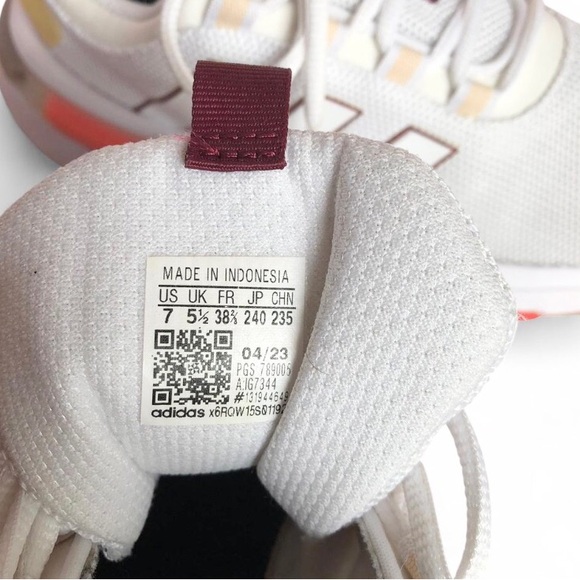 didas Womens Racer TR23 IG7344 White Running Shoes Sneakers Size 7. - Picture 10 of 12